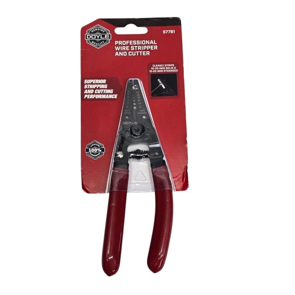 DOYLE Professional Wire Stripper and Cutter - Item #57781